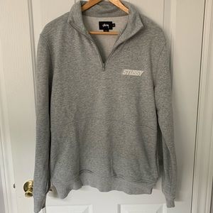 Stussy Quarter Zip Sweatshirt